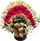 Más información de Gran Canasta Premium 2  x150 Rosas