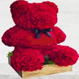 Más información de Oso de Rosas Rojas Premium