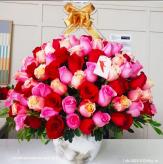 Más información de Fantasía de Rosas Pastel