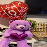 More information about Purple Teddy Bear