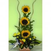 Más información de Arreglos Florales En Lima Sueños De Girasoles