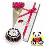 More information about CAJA DE 18 ROSAS PREMIUM MAS  TORTA