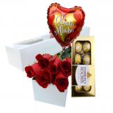Más información de Combo Oferta Caja de Rosas x 6 /12  Unidades