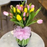 More information about Tulips in glass